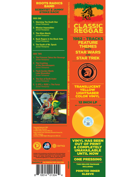 Roots Radics Band - Scientist & Jammy Strike Back! (Vinyle)
