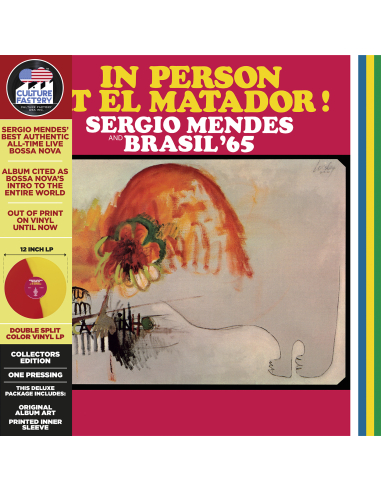 Sergio Mendes - In Person At El Matador (Vinyle)