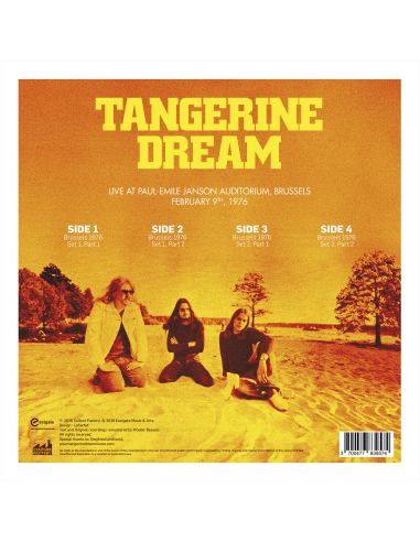 Tangerine Dream - Live at Paul-Emile Janson Auditorium, Brussels '76 (Vinyle)