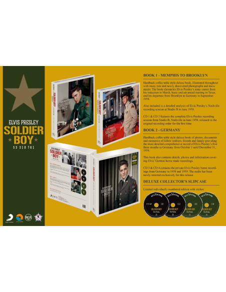 Elvis Presley - Soldier Boy 53-310-761  - Boxset FTD (Livre)