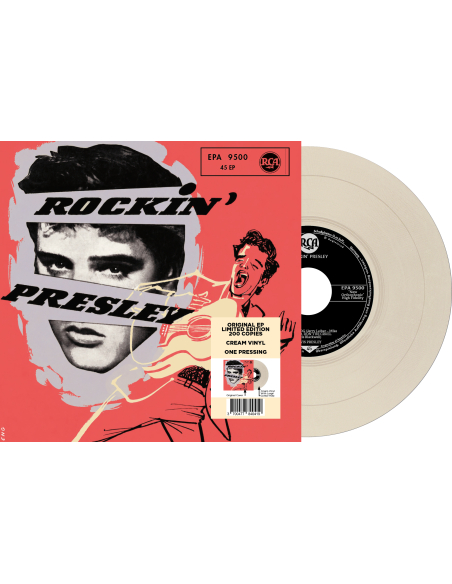 Elvis Presley - Rockin' Presley - Vinyle Crème (Allemagne) (Vinyle 7'')