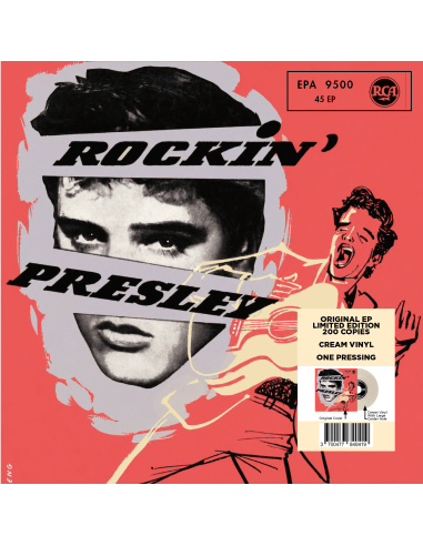 Elvis Presley - Rockin' Presley - Vinyle Crème (Allemagne) (Vinyle 7'')