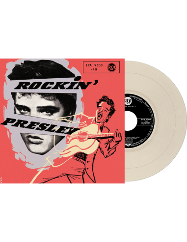 Elvis Presley - Rockin' Presley - Vinyle Crème (Allemagne) (Vinyle 7'')