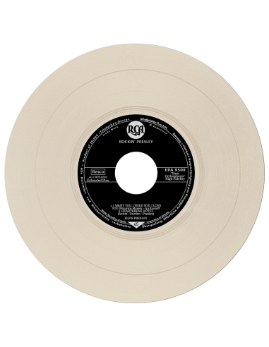 Elvis Presley - Rockin' Presley - Vinyle Crème (Allemagne) (Vinyle 7'')