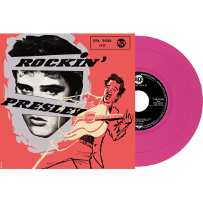 Elvis Presley - Rockin' Presley - Vinyle Rose (Allemagne) (Vinyle 7'')