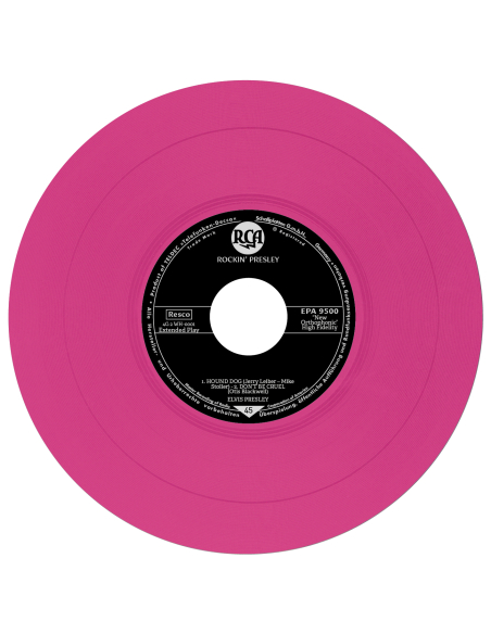 Elvis Presley - Rockin' Presley - Vinyle Rose (Allemagne) (Vinyle 7'')
