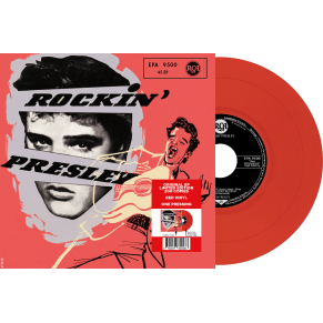 Elvis Presley - Rockin' Presley - Vinyle Rouge (Allemagne) (Vinyle 7'')