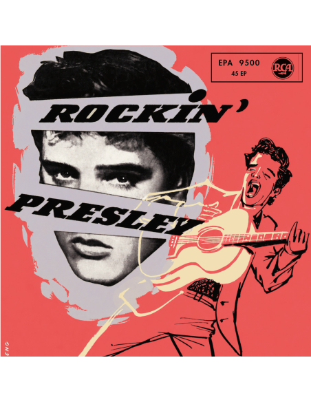 Elvis Presley - Rockin' Presley - Vinyle Rouge (Allemagne) (Vinyle 7'')