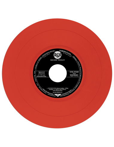 Elvis Presley - Rockin' Presley - Vinyle Rouge (Allemagne) (Vinyle 7'')