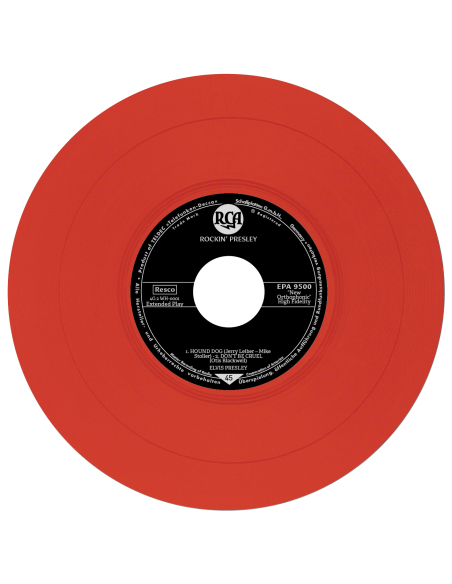 Elvis Presley - Rockin' Presley - Vinyle Rouge (Allemagne) (Vinyle 7'')