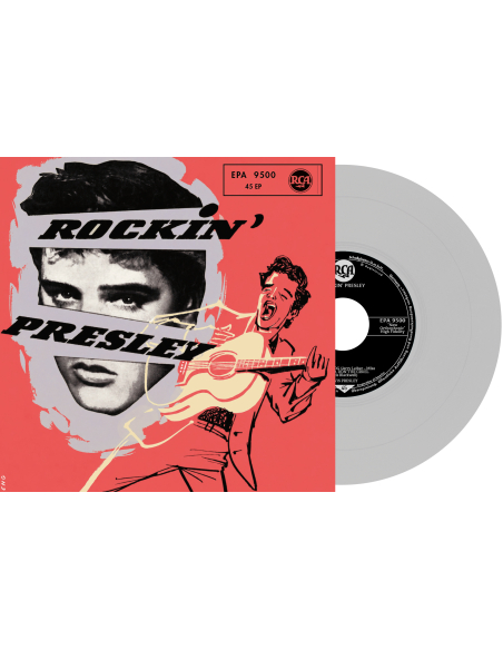 Elvis Presley - Rockin' Presley - Vinyle Argent (Allemagne) (Vinyle 7'')