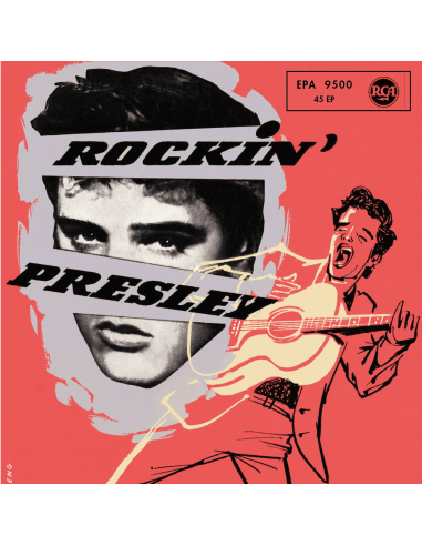 Elvis Presley - Rockin' Presley - Vinyle Argent (Allemagne) (Vinyle 7'')