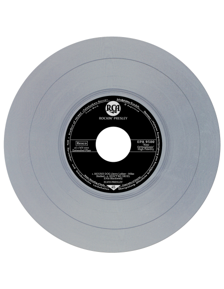 Elvis Presley - Rockin' Presley - Vinyle Argent (Allemagne) (Vinyle 7'')