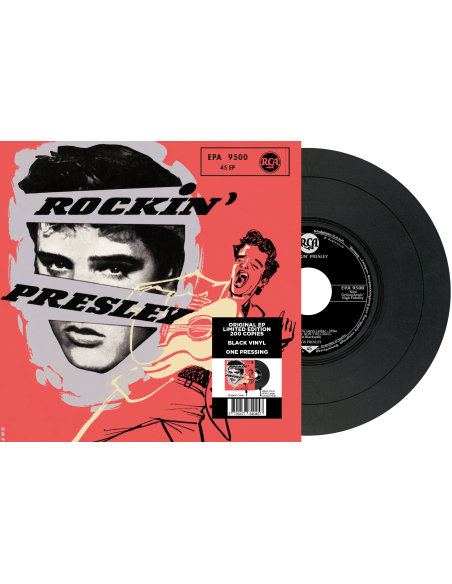 Elvis Presley - Rockin' Presley - Vinyle Noir (Allemagne) (Vinyle 7'')