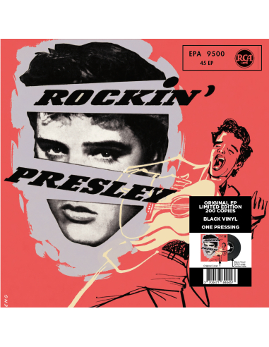 Elvis Presley - Rockin' Presley - Vinyle Noir (Allemagne) (Vinyle 7'')