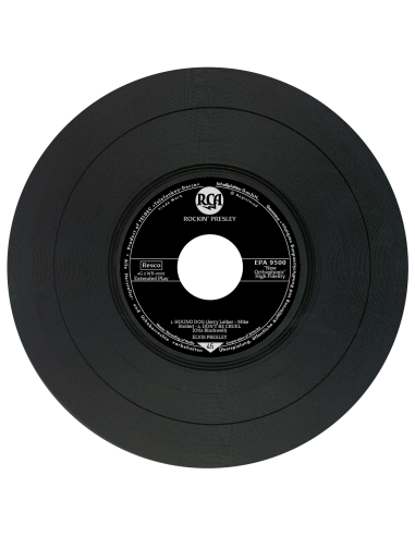 Elvis Presley - Rockin' Presley - Vinyle Noir (Allemagne) (Vinyle 7'')