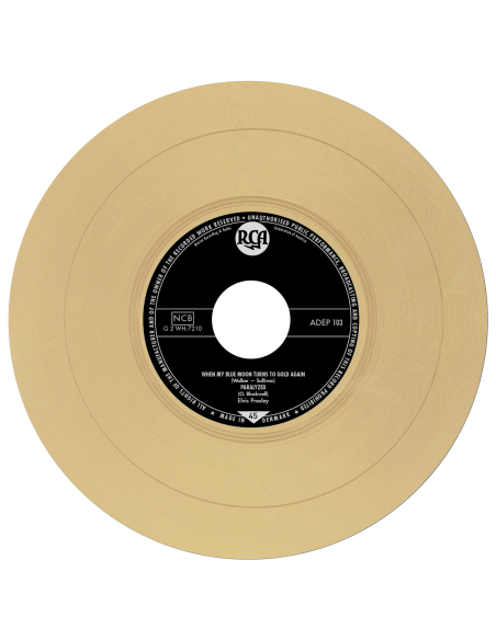 Elvis Presley - Rockin' Presley - Vinyle Doré (Danemark) (Vinyle 7'')