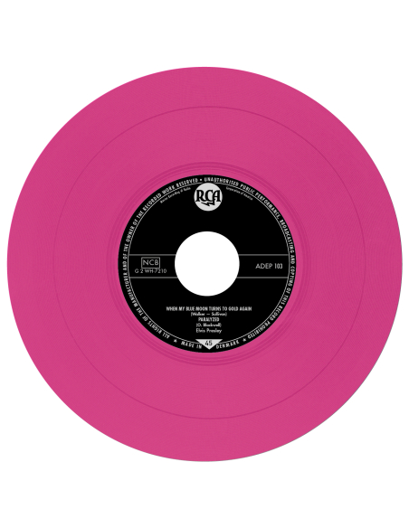 Elvis Presley - Rockin' Presley - Vinyle Rose (Danemark) (Vinyle 7'')