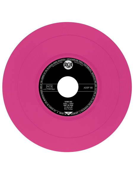 Elvis Presley - Rockin' Presley - Vinyle Rose (Danemark) (Vinyle 7'')