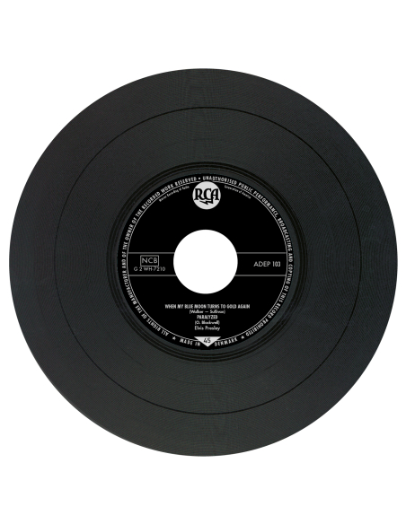 Elvis Presley - Rockin' Presley - Vinyle Noir (Danemark) (Vinyle 7'')