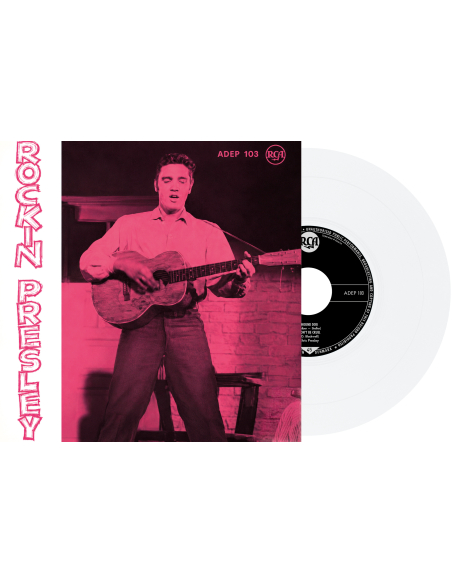 Elvis Presley - Rockin' Presley - Vinyle Blanc (Danemark) (Vinyle 7'')