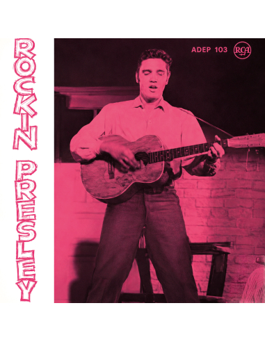 Elvis Presley - Rockin' Presley - Vinyle Blanc (Danemark) (Vinyle 7'')