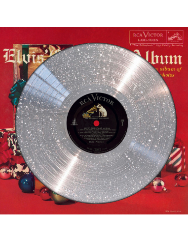 Elvis Presley - Elvis' Christmas Album - Snowflake Effect (Effet boule à neige) (Vinyle)