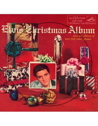 Elvis Presley - Elvis' Christmas Album - Snowflake Effect (Effet boule à neige) (Vinyle)