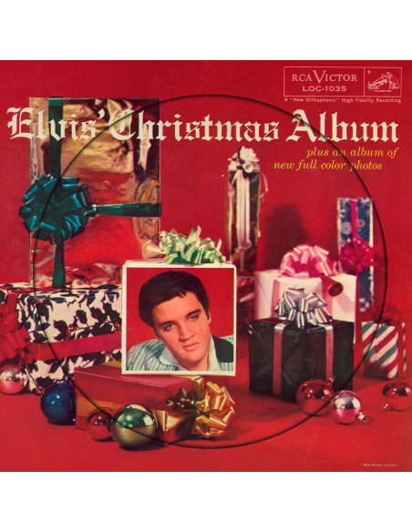 Elvis Presley - Elvis' Christmas Album - Snowflake Effect (Effet boule à neige) (Vinyle)