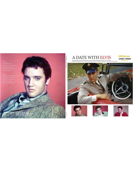 Elvis Presley - A Date With Elvis & For LP Fans Only - KJ Consulting (2-LP BLEU)