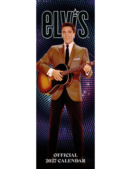 Elvis Presley - Calendrier Slim 2027