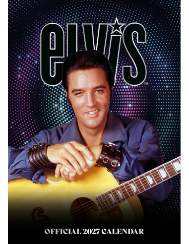 Elvis Presley - Calendrier A3 2027