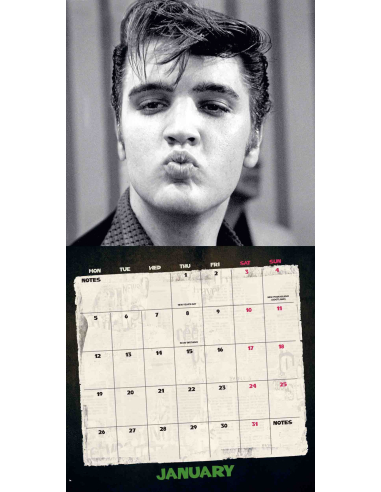 Elvis Presley - Calendrier Collectors Edition 2027