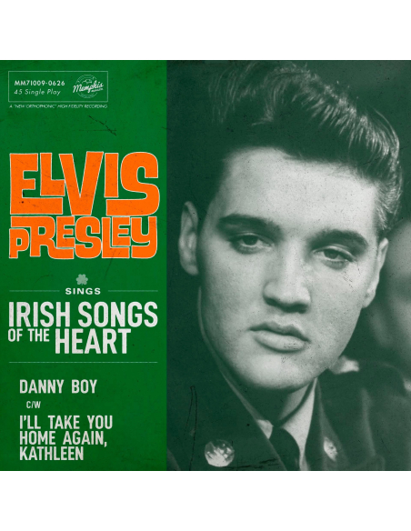 Elvis Presley - Danny Boy – I’ll Take You Home Again, Kathleen - Memphis Mansion (Vinyle 7'')