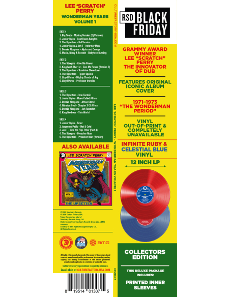Lee 'Scratch' Perry - The Wonderman Years Vol. 1 - BF 2026 (Vinyle)