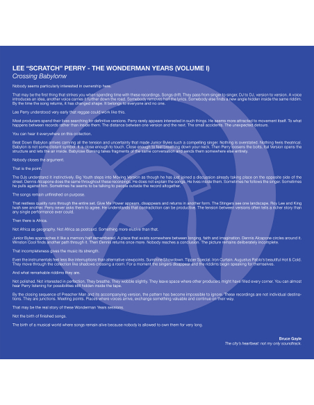 Lee 'Scratch' Perry - The Wonderman Years Vol. 1 - BF 2026 (Vinyle)