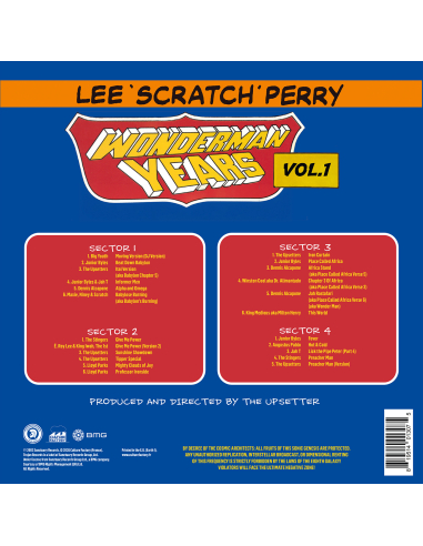 Lee 'Scratch' Perry - The Wonderman Years Vol. 1 - BF 2026 (Vinyle)