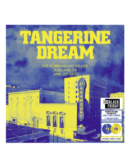 Tangerine Dream - Portland Concert - April 20th, 1977 - BF 2026 (Vinyle)