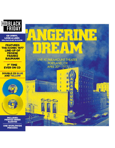 Tangerine Dream - Portland Concert - April 20th, 1977 - BF 2026 (CD)