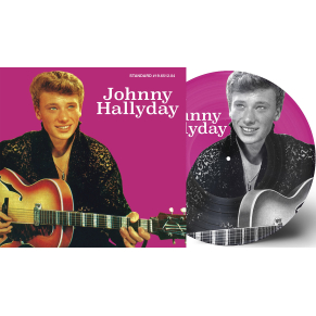 Johnny Hallyday - 33 Tours - Si Tu Restes Avec Moi (Picture-Disc Violet)