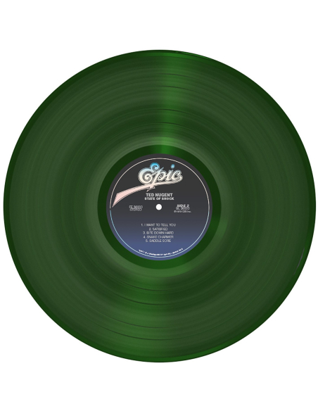 Ted Nugent - 33 Tours - State Of Shock (Vinyle Vert)   