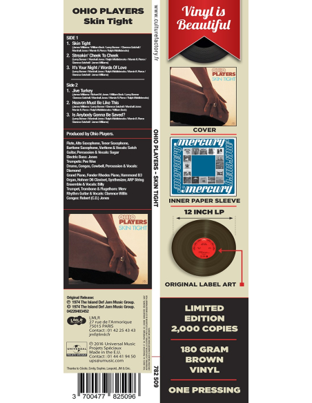 Leon Ware - 33 Tours - Musical Massage (Vinyle Marron)