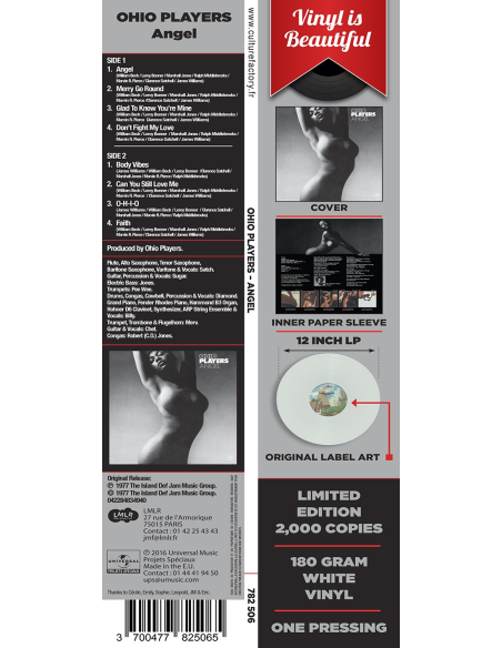 Ohio Players - 33 Tours - Skin Tight (Vinyle Marron)   