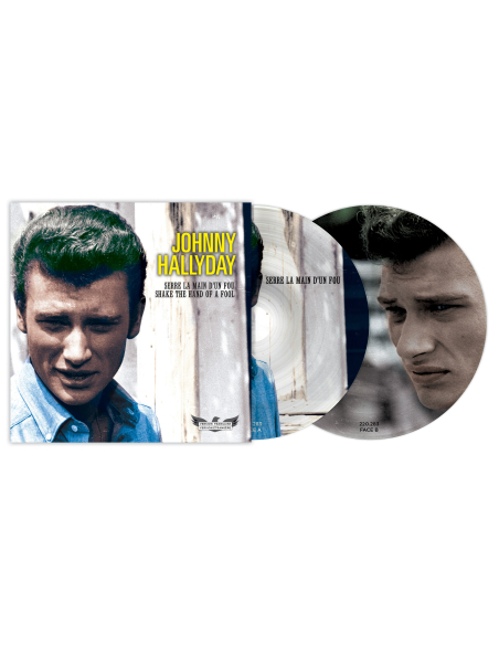 Johnny Hallyday - 45 Tours - Version Française/Version Etrangère N°01 (Picture Disc)