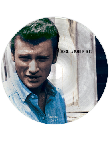 Johnny Hallyday - 45 Tours - Version Française/Version Etrangère N°01 (Picture Disc)
