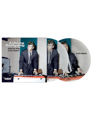 Johnny Hallyday - 45 Tours - Version Française/Version Etrangère N°02 (Picture Disc)