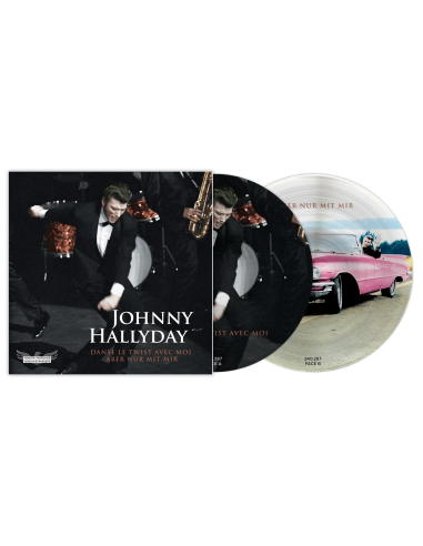 Johnny Hallyday - 45 Tours - Version Française/Version Etrangère N°04 (Picture Disc)