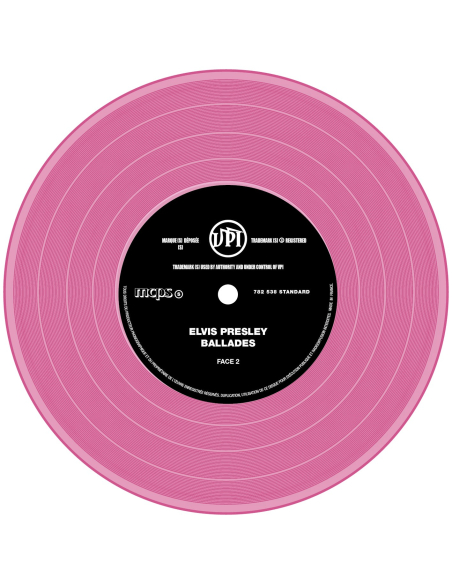 Elvis Presley - 45 Tours - The Signature Collection N°05 - Ballades (Vinyle Rose)