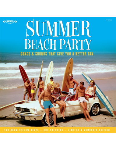Various - 33 Tours - Summer Beach Party (Vinyle Jaune)