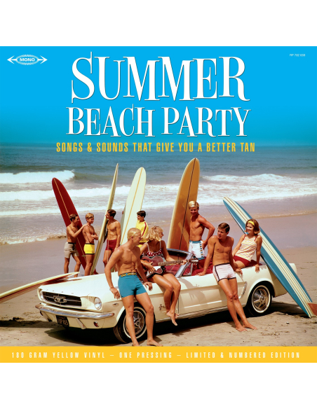 Various - 33 Tours - Summer Beach Party (Vinyle Jaune)